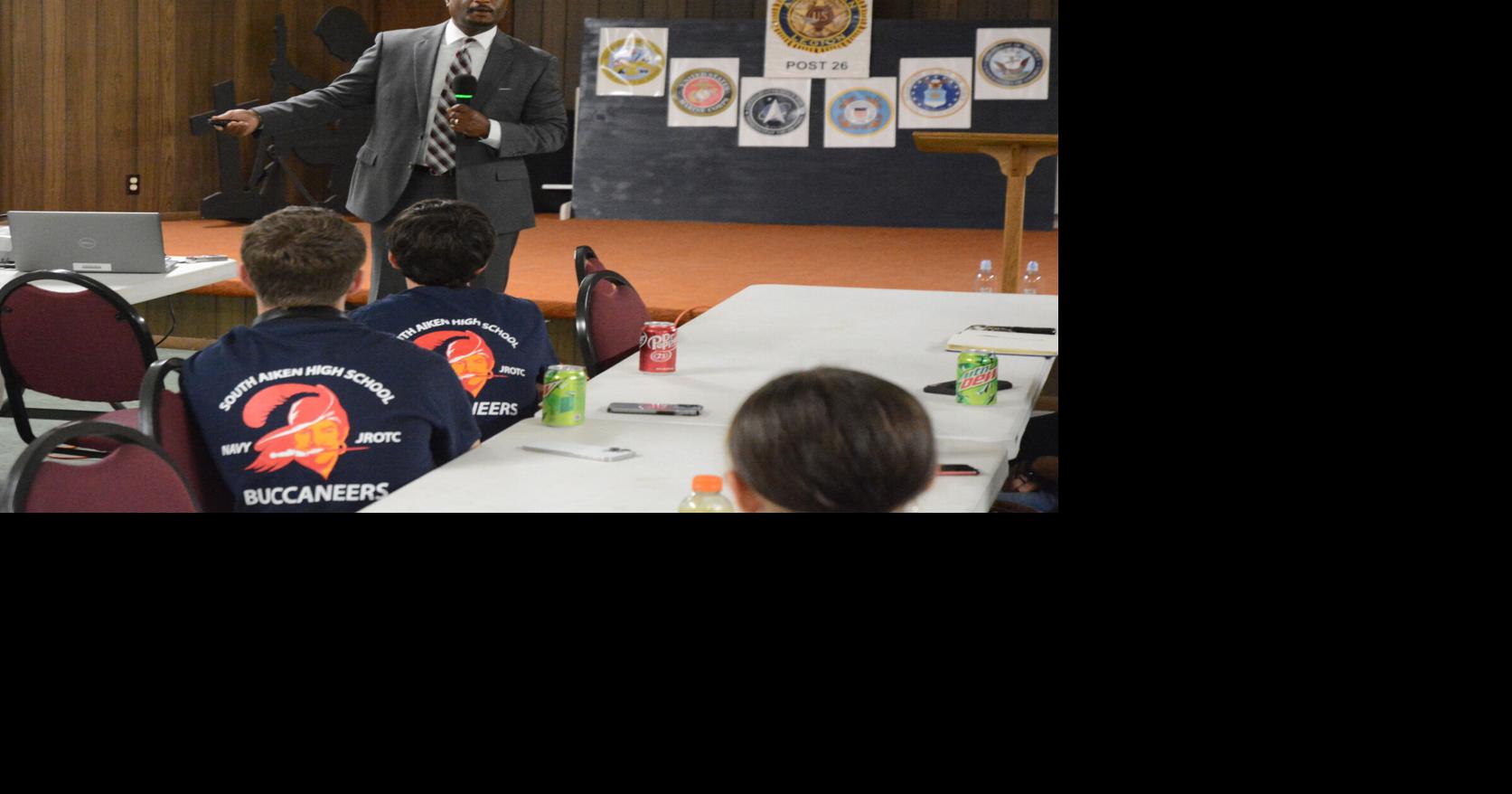 Corey Murphy looks to encourage local students to aim high