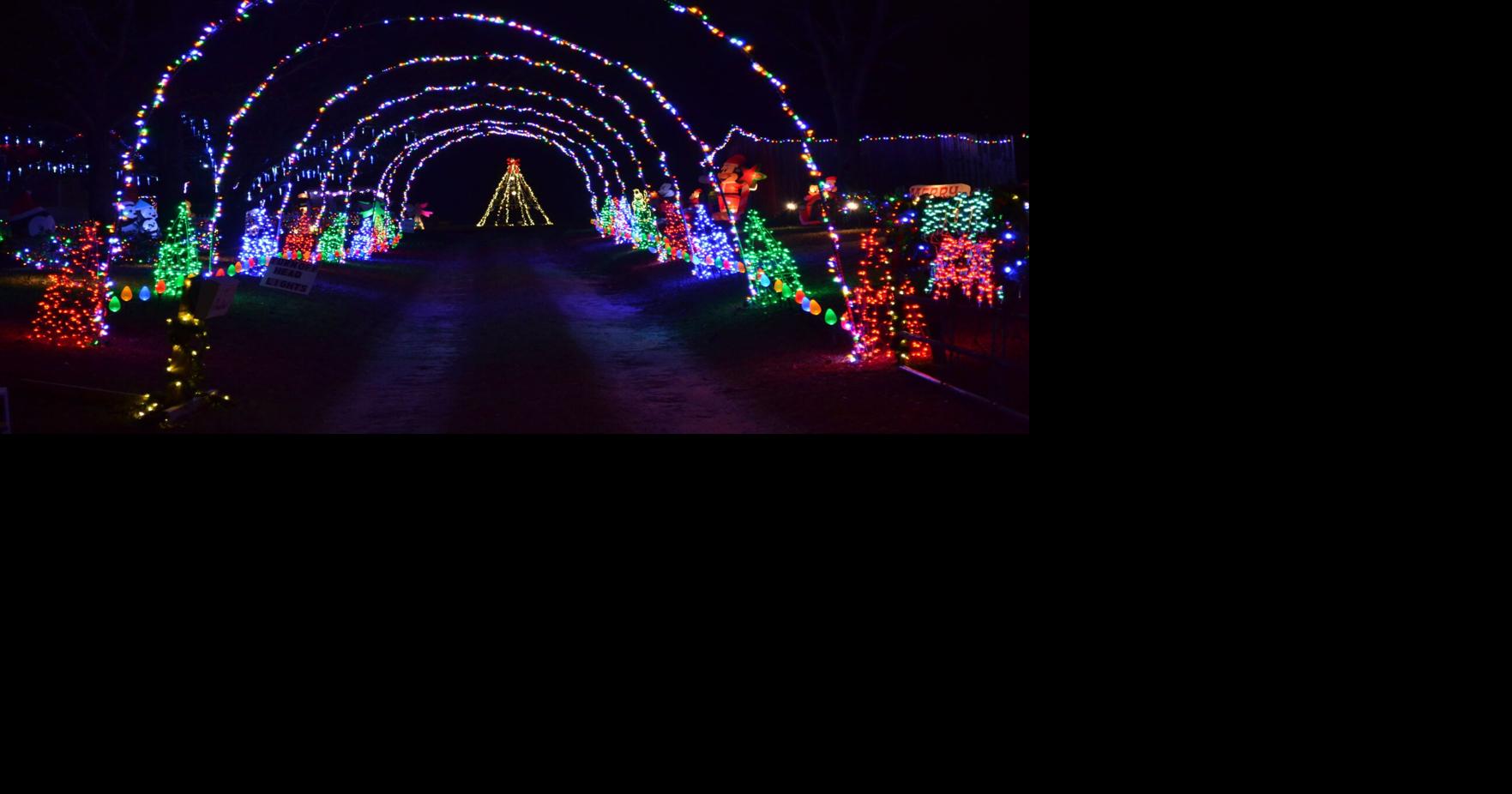 Sennsational Lights drivethru light display in Aiken brings something for all ages Aiken Area