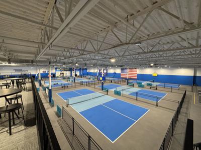 Pickleball Kingdom brings 9 courts a bar to Mount Pleasant