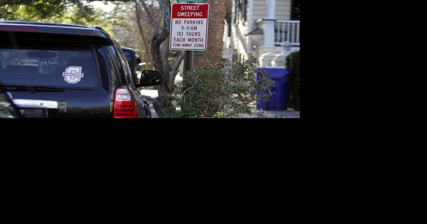 City of Charleston to tow cars in Harleston Village this week if they