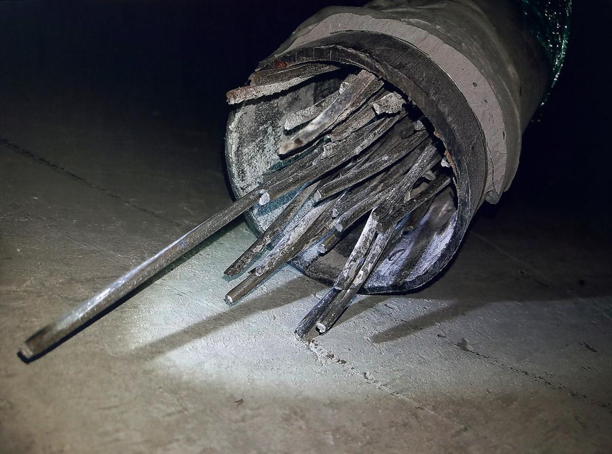 DOT Corrosion 'exploded' cable in Wando Bridge, sending grout flying