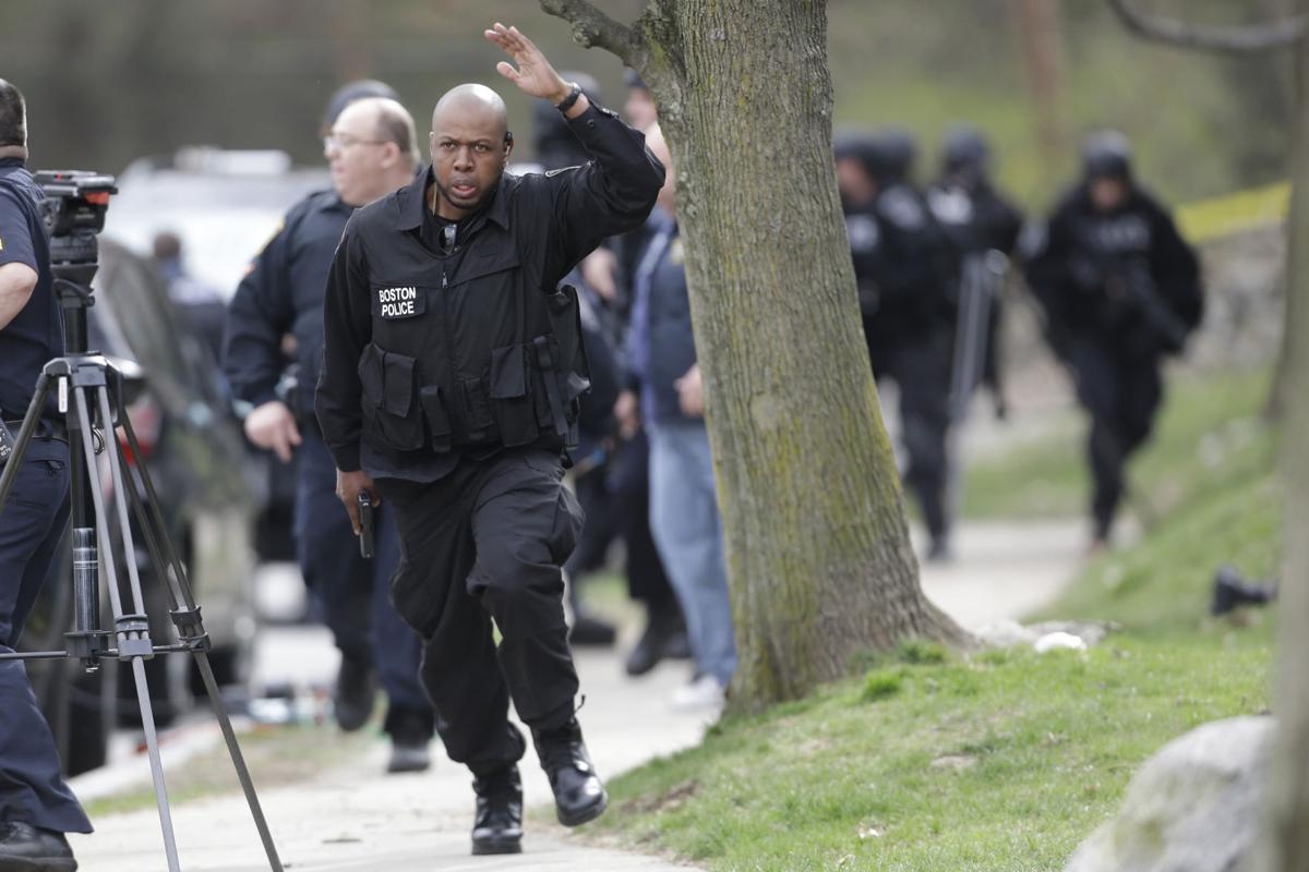 Bombing suspect search
