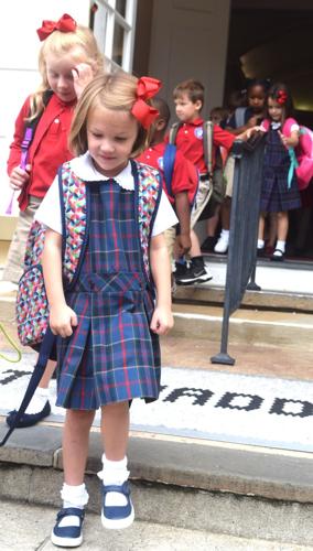Classroom School Uniforms Little Kid V-Front Jumper Model 62