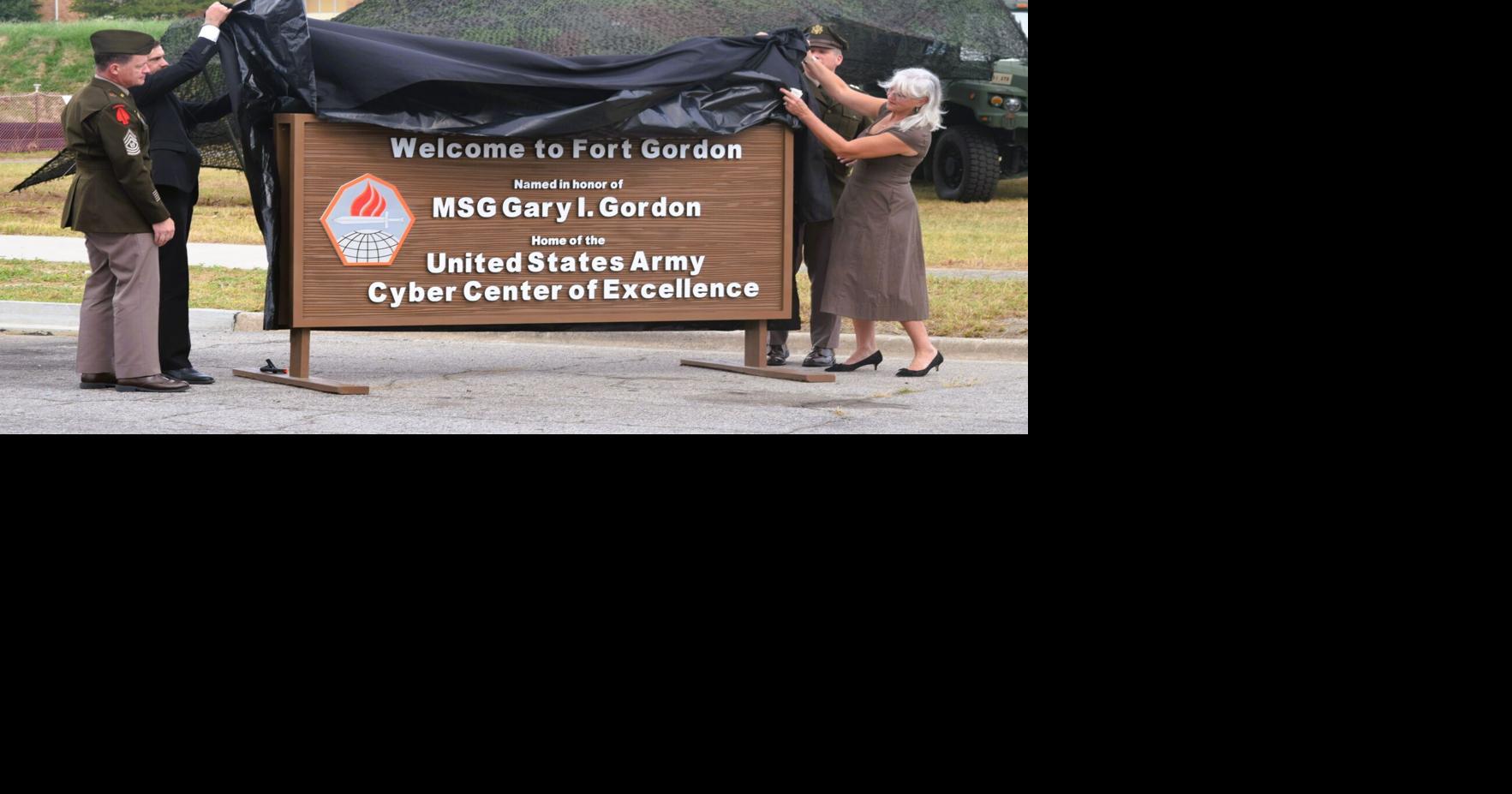 Medal of Honor recipient honored in Fort Gordon dedication