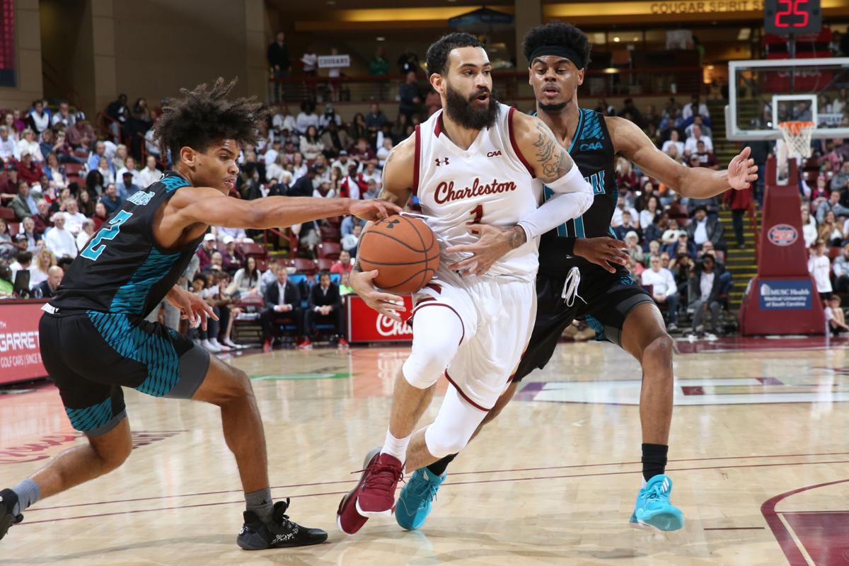 Caa Basketball Teams Figure It Out Stop Charleston S Grant Riller