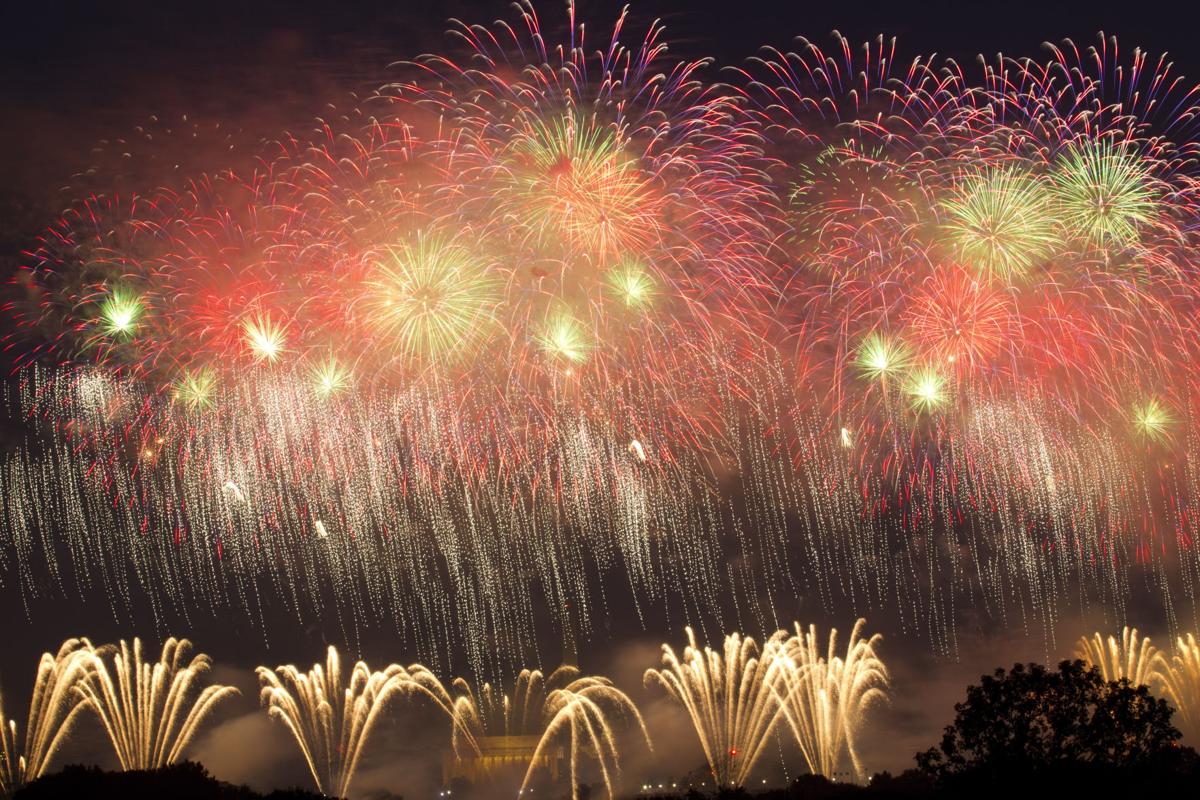 APTOPIX Trump Fourth of July
