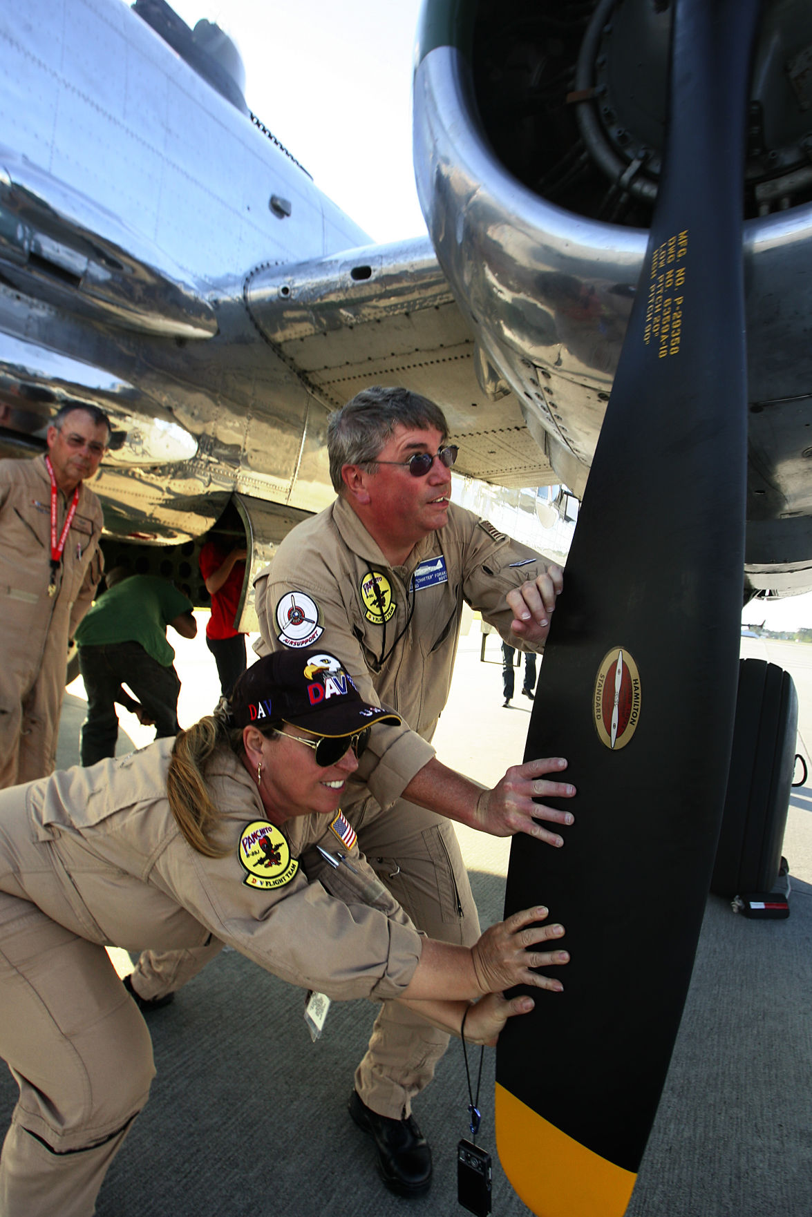 B-25 Flies over Charleston