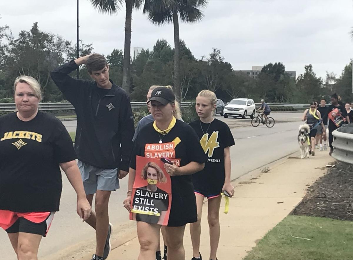 Nonprofit holds walk in North Augusta to raise awareness for human  trafficking | Aiken to Star | postandcourier.com
