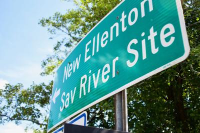 SRS Sign, New Ellenton, Downtown Aiken