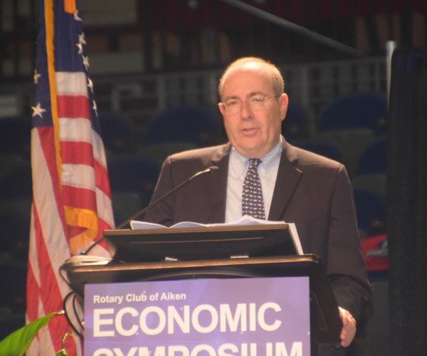 Tom Barkin Federal Reserve Bank exec offers economic advice in Aiken
