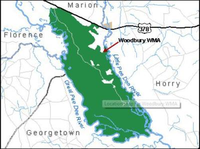 South Carolina Wma Map Dnr: Woodbury Wma Impacted By Flooding; Vehicle Access Restricted | News |  Postandcourier.com