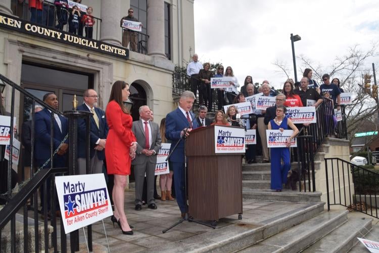 Aiken County Sheriff Michael Hunt announces decision not to seek