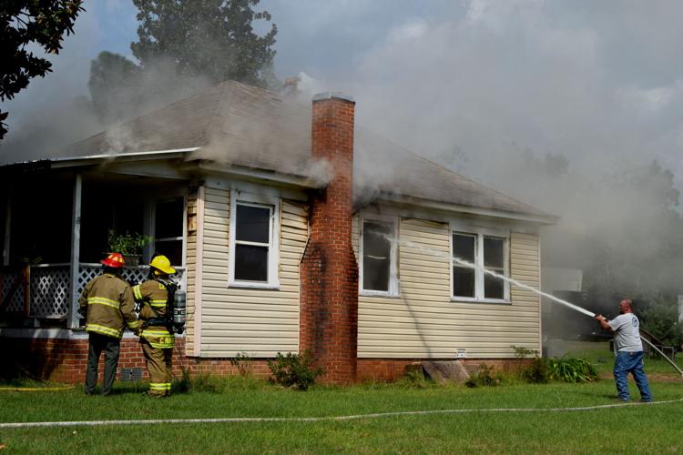 Fire engulfs home on Edgefield Highway in Aiken County Aiken Area