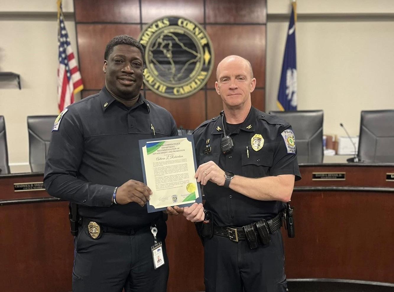 Moncks Corner taps Richardson for police chief position
