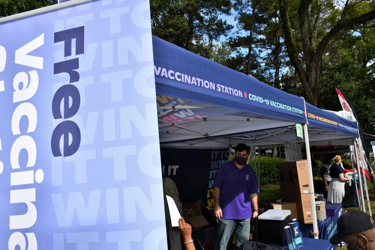 DHEC booth