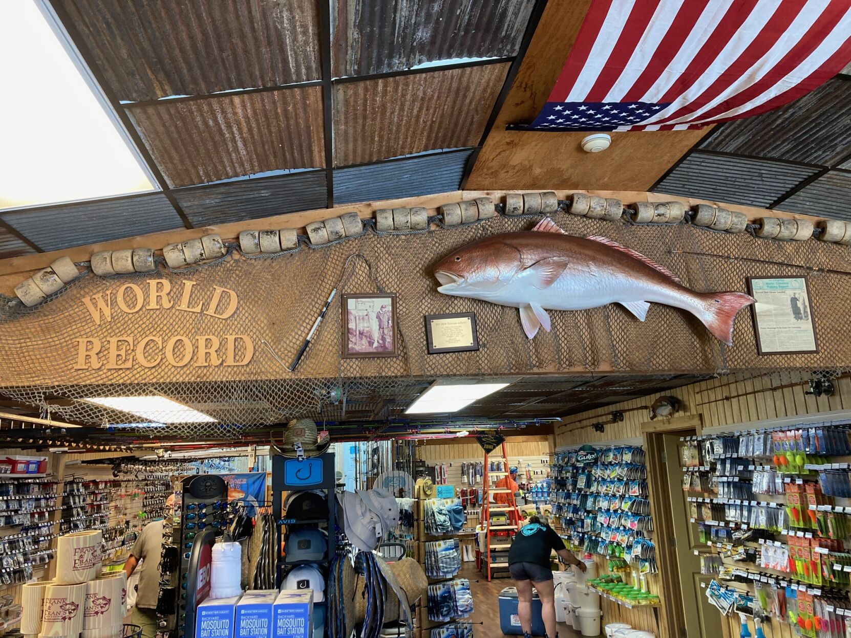 World on sale record redfish