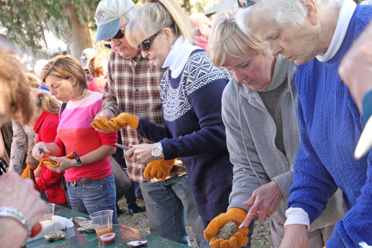 Charleston Museum birthday oyster roast