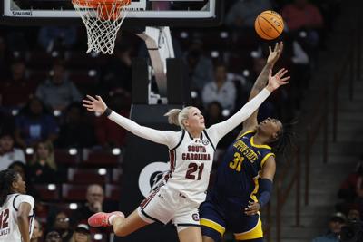 Gamecocks pluck Coppin State at Colonial Life Arena