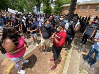 Protesters issue justice demands during rally at SC Governor's Mansion