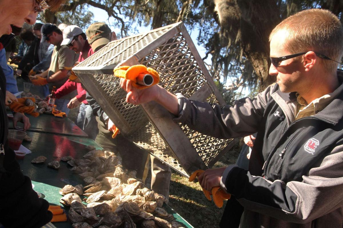 Charleston Museum birthday oyster roast
