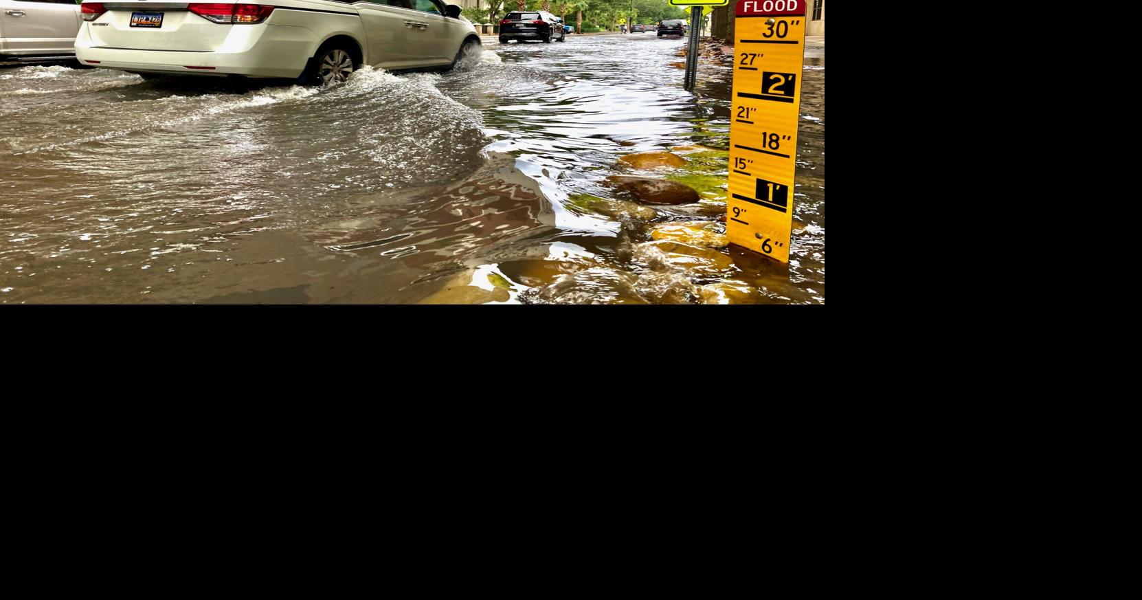 Atmospheric conditions drive down tidal floods in Charleston