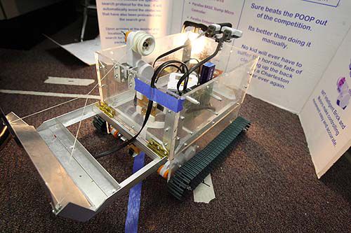 robotic dog poop scooper