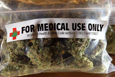 Medical marijuana bag