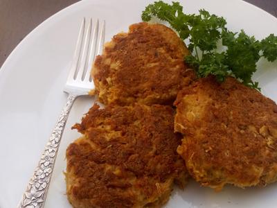 Crab Cakes 2 Hold The Old Bay When Making Batch Of Cakes With A