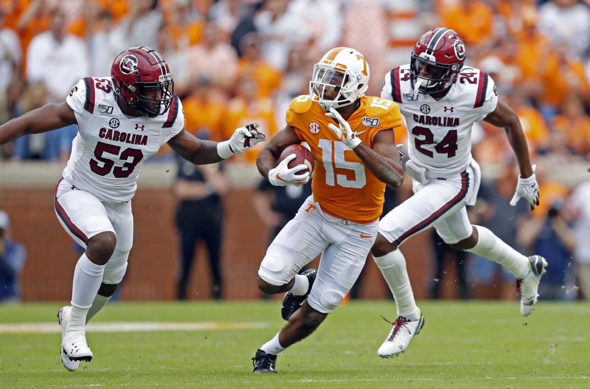 South Carolina Tennessee Football