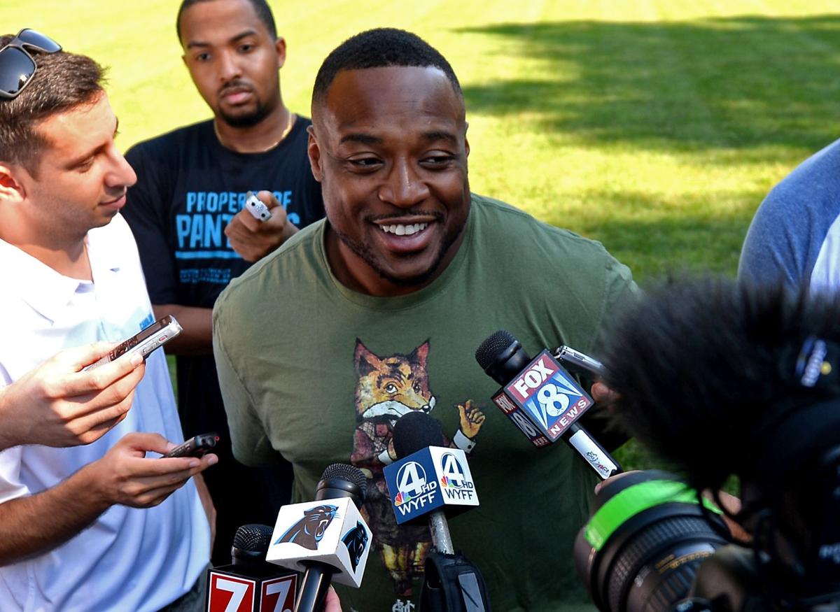 Former Panthers star accused of stiffing Charleston