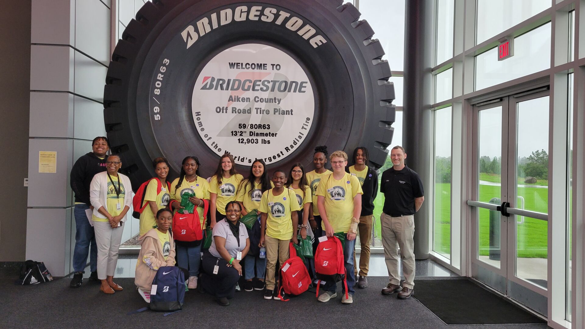 Junior Leadership Academy gets inside look at Bridgestone s Aiken