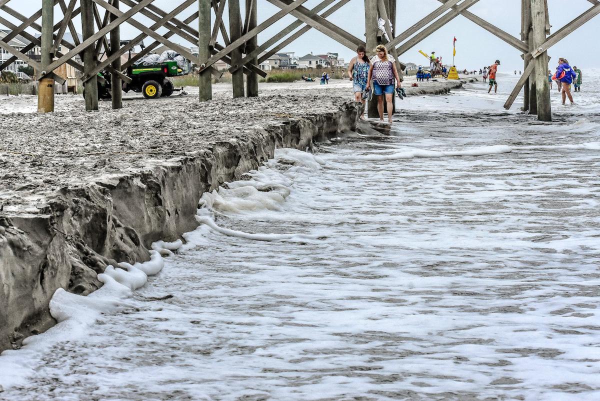 Strong winds, waves and current take a toll on Folly Beach News