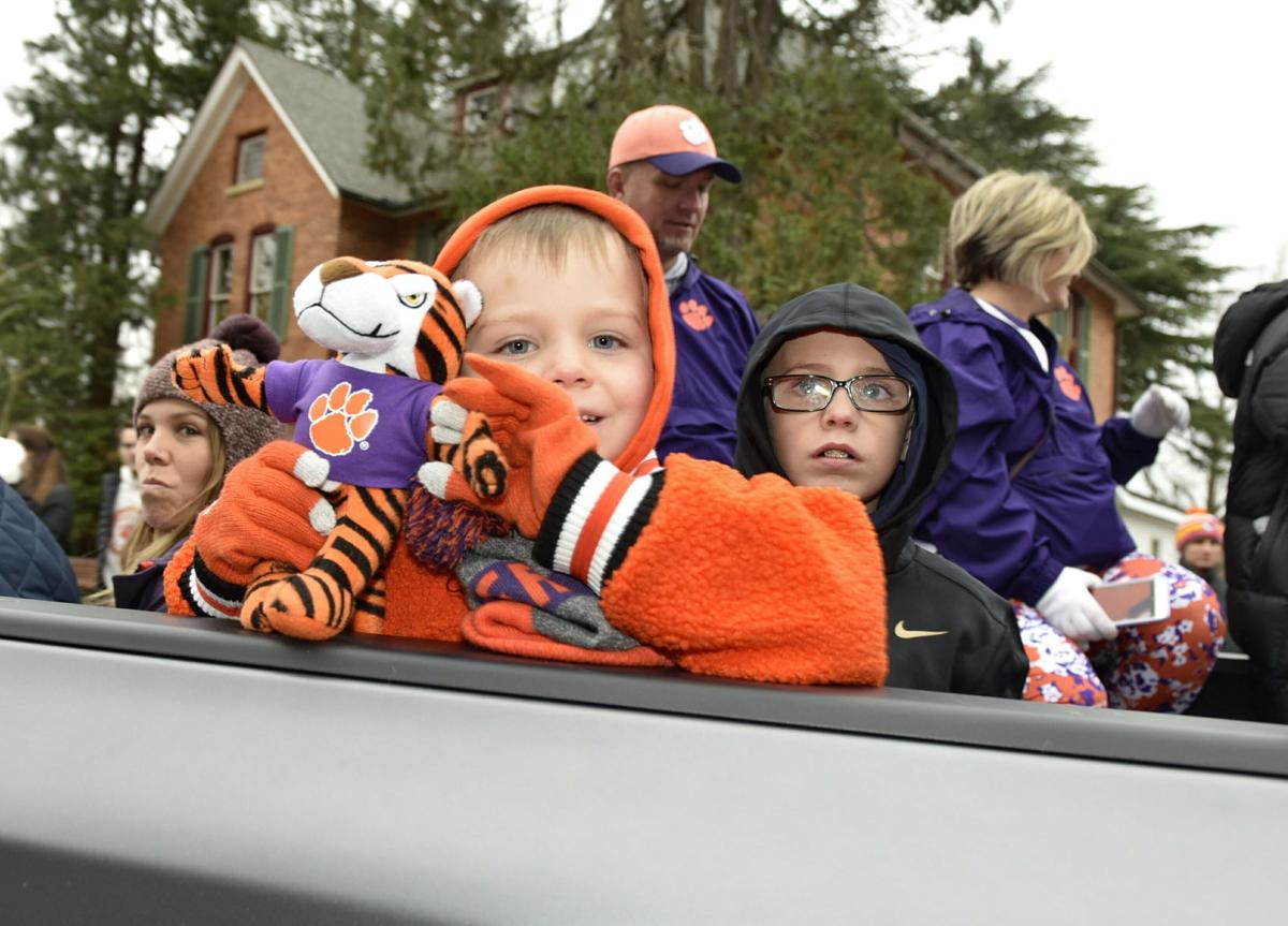 Clemson Celebration Football