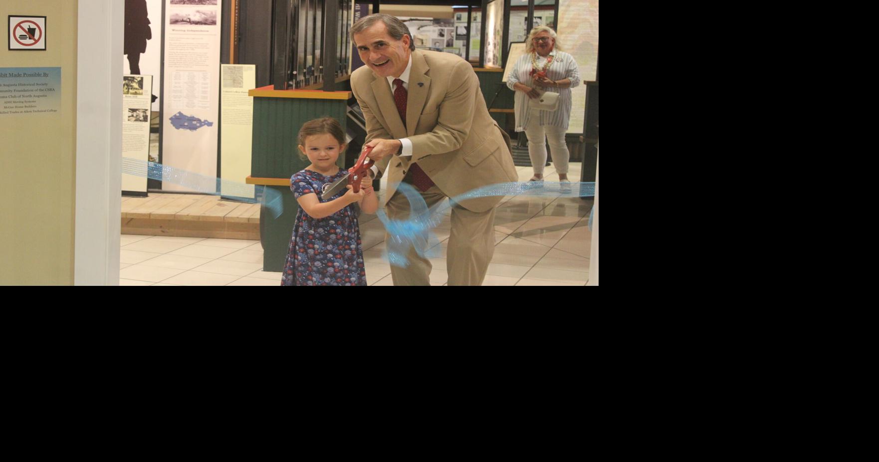 Arts and Heritage Center of North Augusta cuts ribbon on permanent exhibit on America's 250th