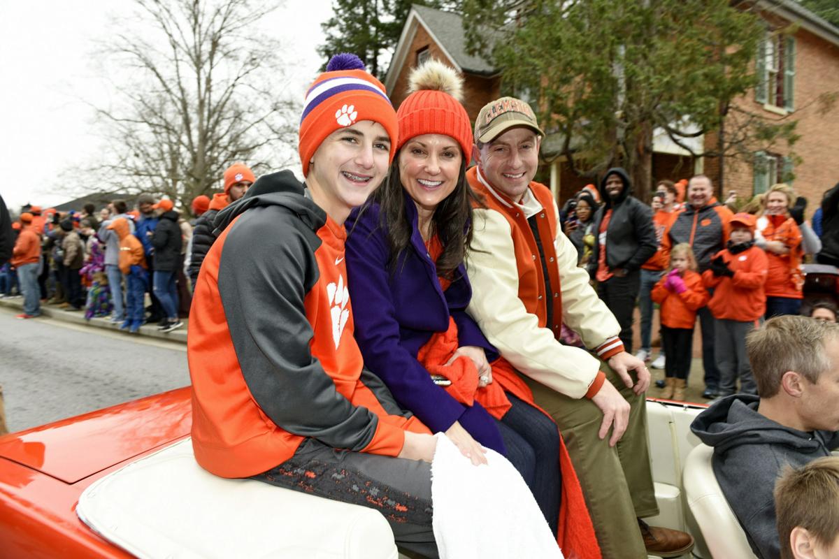 Clemson Celebration Football