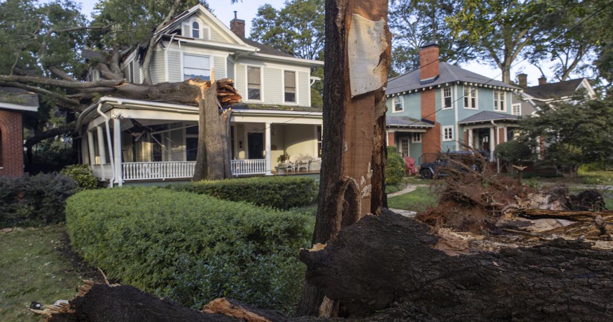 Hurricanes are pushing harder into South Carolina's Upstate