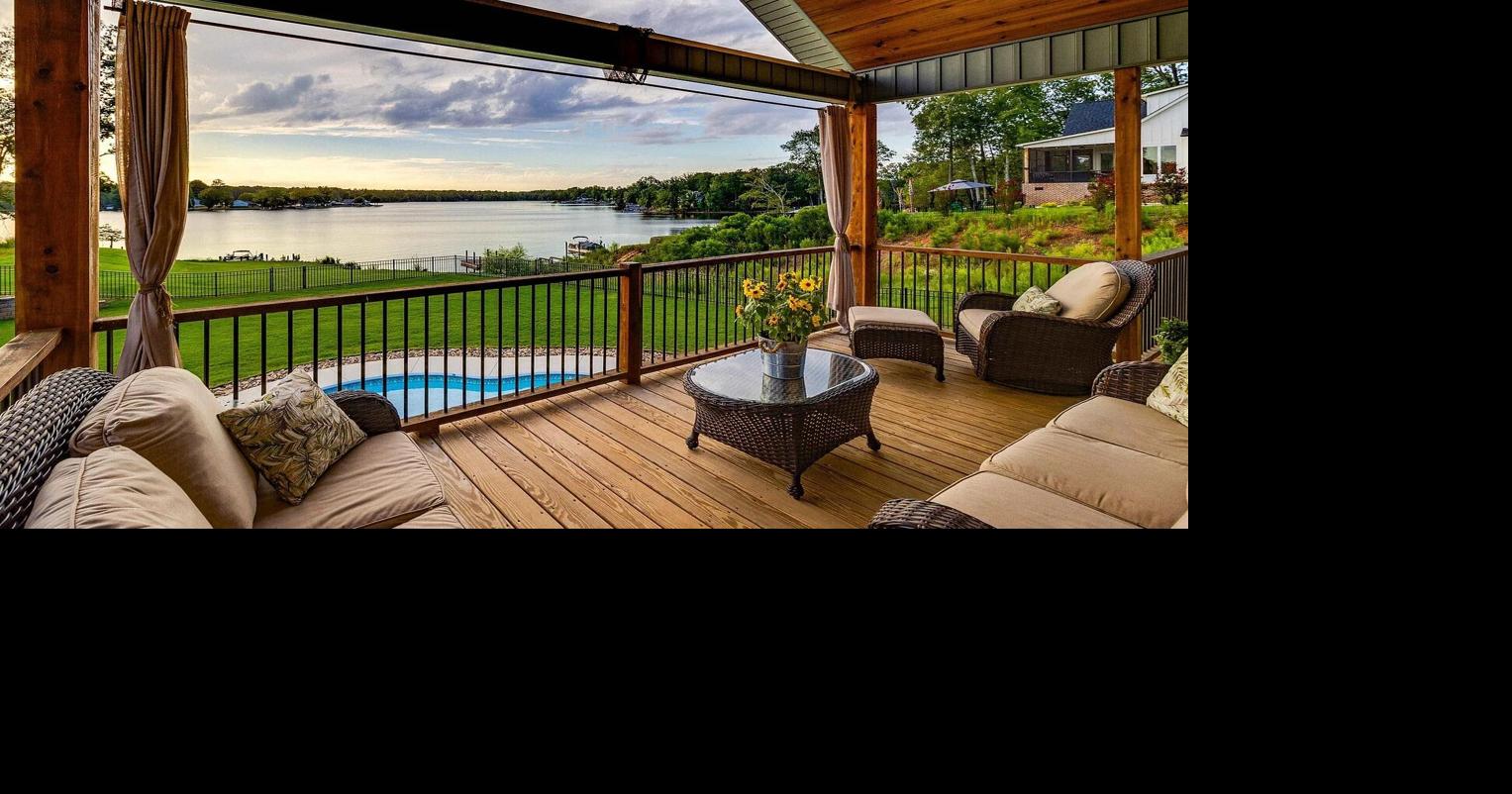 Lakeside lifestyle in Leesville lists for $1.2 million. Downtown home on market just below $1M.