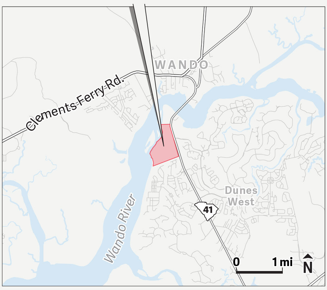 180acre property on the Wando River is for sale; town of Mount