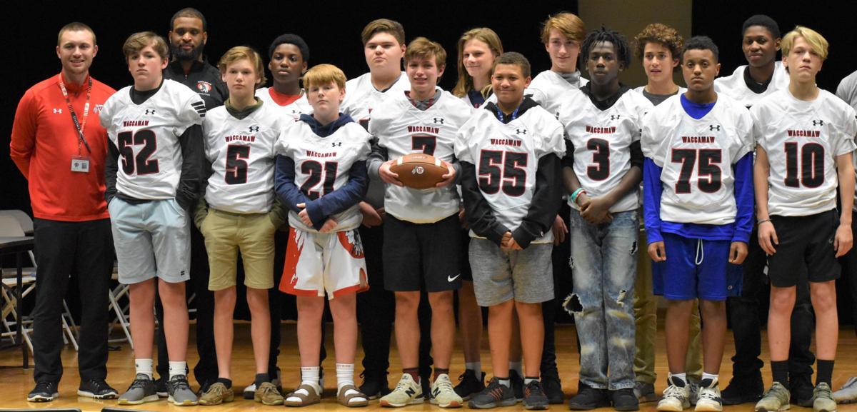 Waccamaw B Team Players Sign To Play High School Football Sports