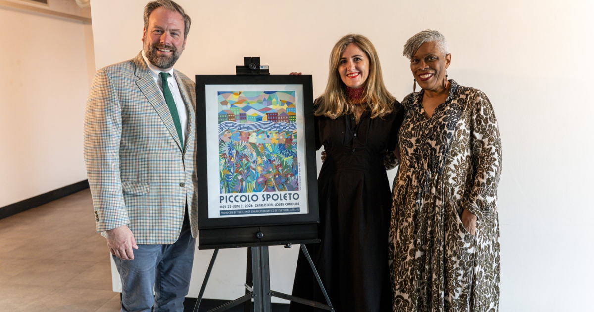 The design for the 2026 Piccolo Spoleto poster has been revealed. The design for the 2026 Piccolo Spoleto poster has been revealed.