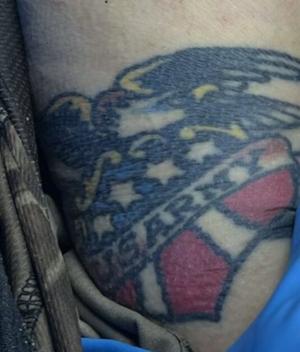Photo of William Ray Griffith’s tattoo