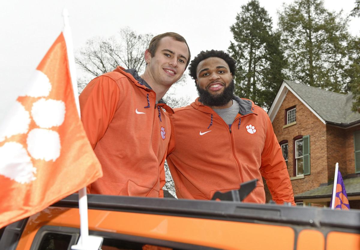 Clemson Celebration Football
