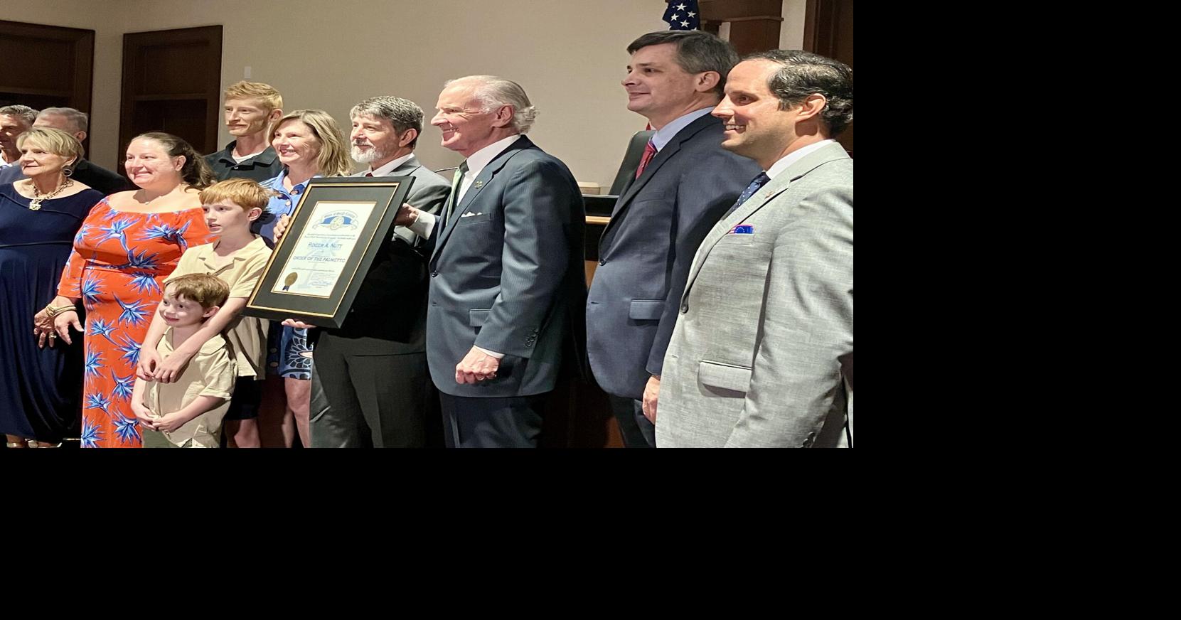 Roger Nutt, who stepped down from SC Senate after Alzheimer’s diagnosis, gets Order of the Palmetto