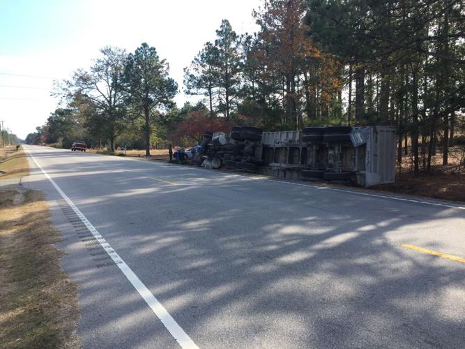 One injured after dump truck overturns along Edgefield Highway News