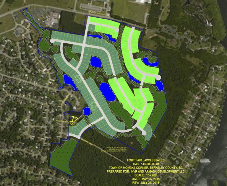 Moncks Corner approves first reading of development agreement for Fort Fair Lawn Estates News