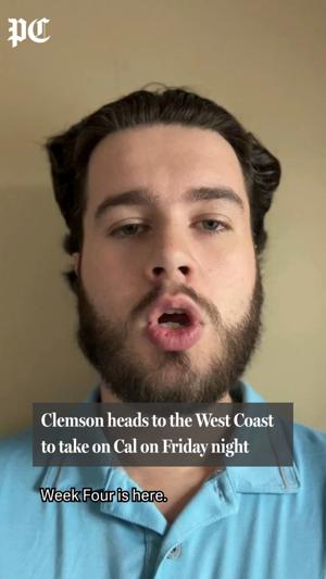 Clemson heads to the West Coast to take on Cal on Friday night