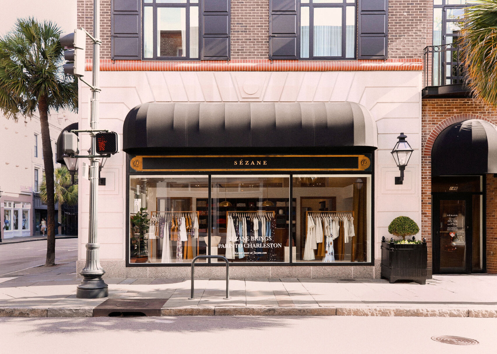 Parisian brand Sézane opens pop-up at Charleston Place