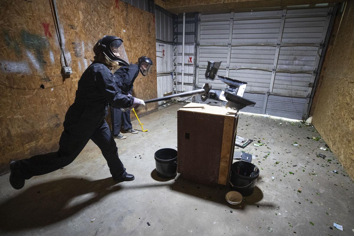 Charleston S New Break Room Lets You Smash Things To Feel