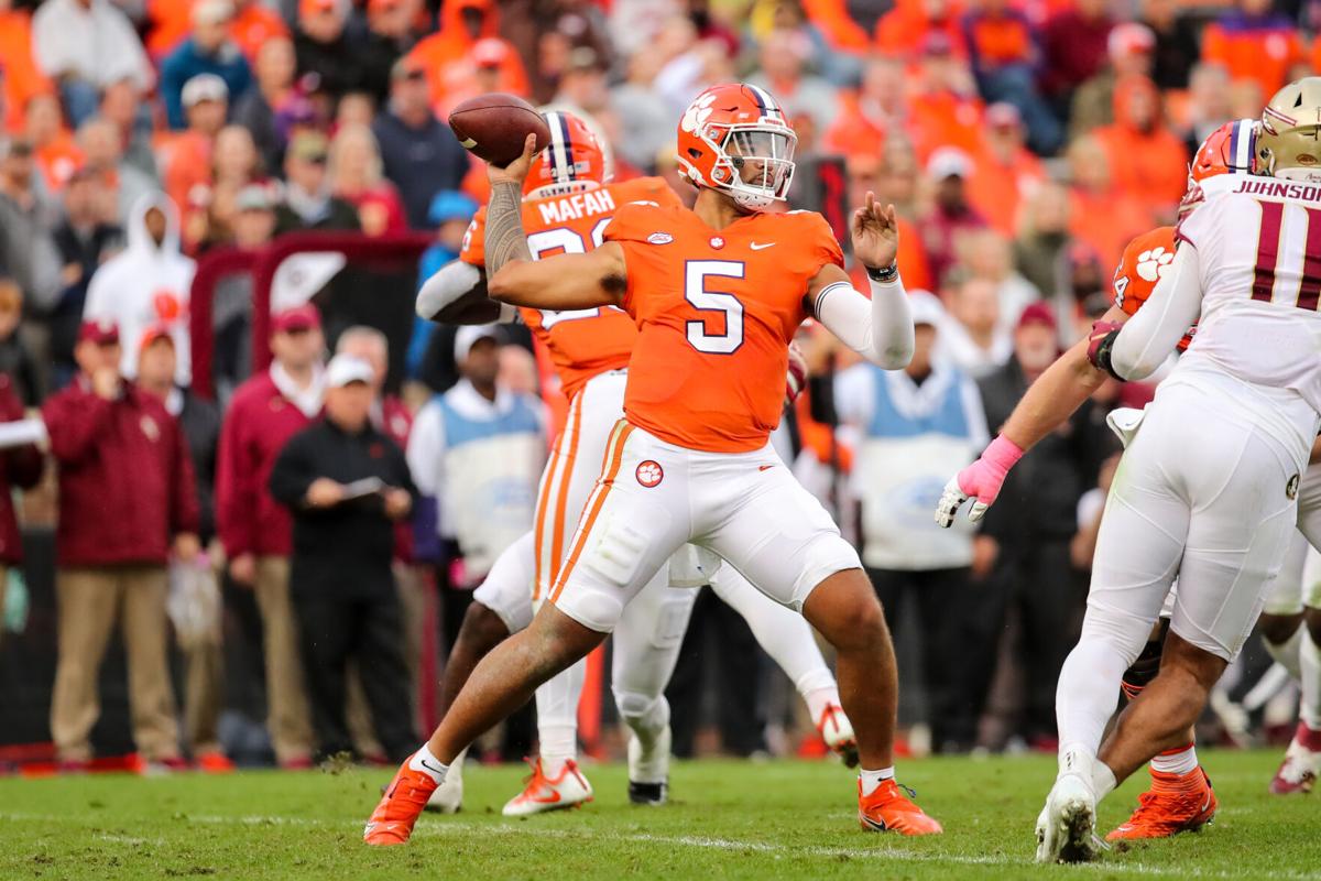 Clemson's D.J. Uiagalelei trying to unlock the potential of his arm — from  the feet up, Clemson