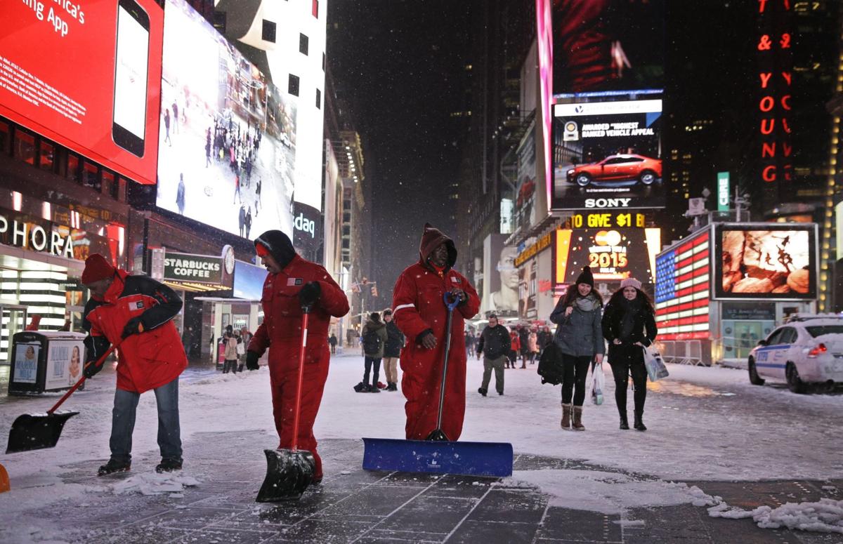 Winter storm wallops region